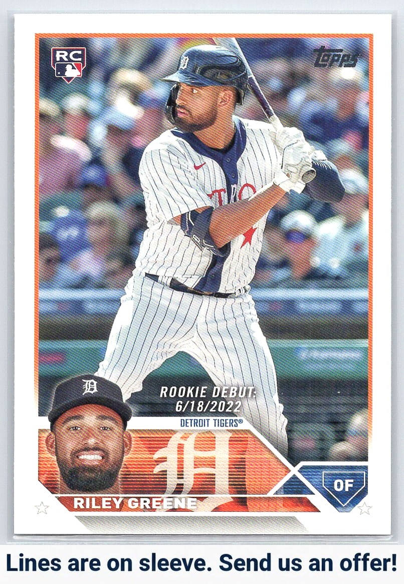 2023 Topps Update #US298 Riley Greene