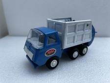 Tonka Ruco Müllwagen Müllauto Refuse Truck Blau Kipper Blechspielzeug 1970s