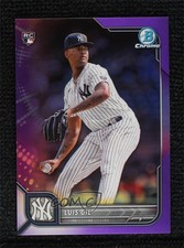 2022 Bowman Chrome Purple Refractor 118/250 Luis Gil #78 00gy