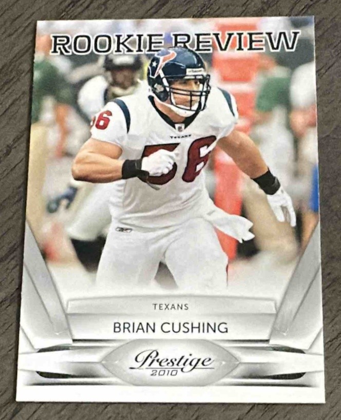 2010 Panini Prestige #29 Brian Cushing Rookie Review Houston Texans