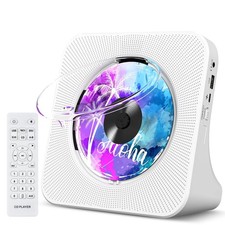 Portable CD Player with Bluetooth, Desktop CD Music Players for Home Built-in...