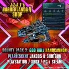 Borderlands 4✨ PEARLESCENT HANDCANNON PISTOL DLC GOD ROLL BL4 GEAR ✅PC-PS-XBOX✨