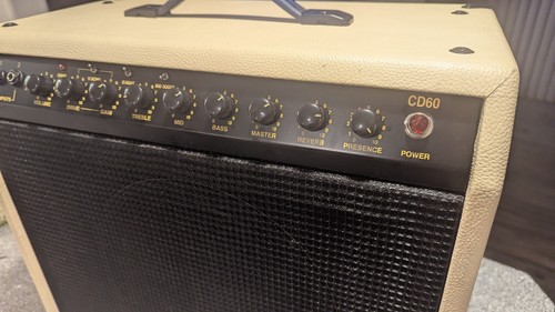 European 230 Volt At 50 Hertz Dean Markley CD 60 Reissue 60 Watt Tube Combo Amp - Bild 10 von 12