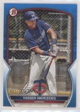 2023 Bowman Prospects Blue 83/150 Yasser Mercedes #BP-99 0vt8