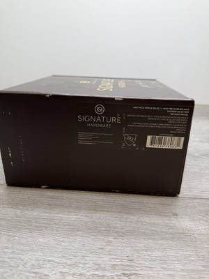 #ad Signature Hardware 450034 2 Way Pressure Balance Shower Valve Less Valve $45.00