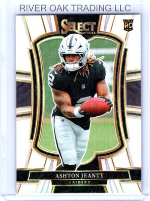 2025 Panini Select - Ashton Jeanty Rookie Silver Premier Level #104 Raiders