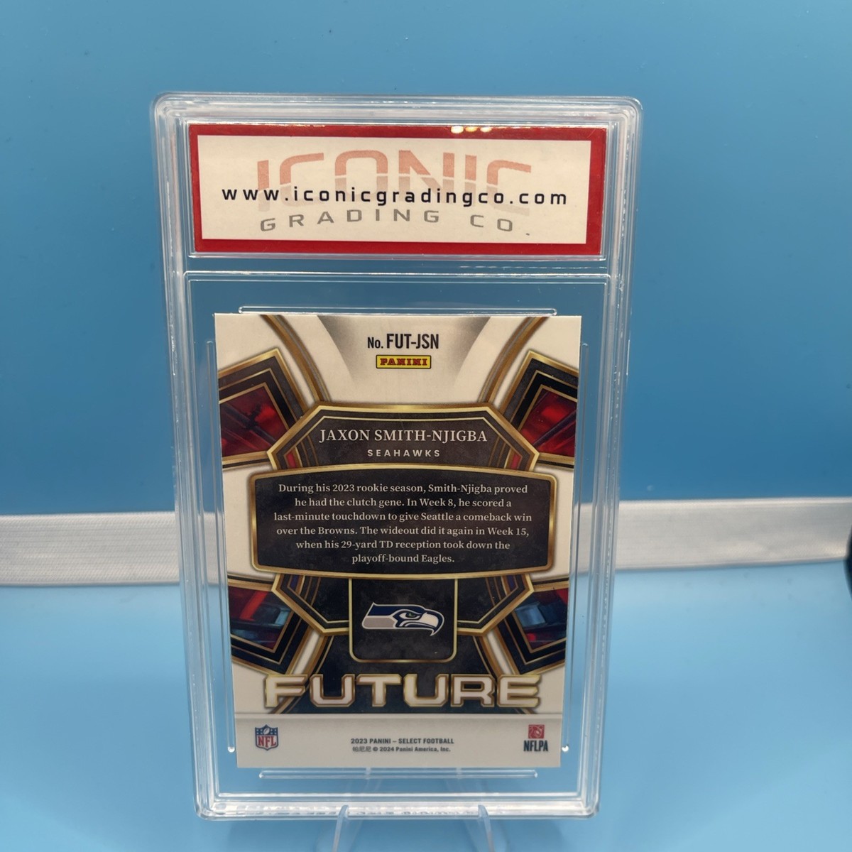 2023 Panini Select - Select Future Jaxon Smith-Njigba #FUT-JSN (RC