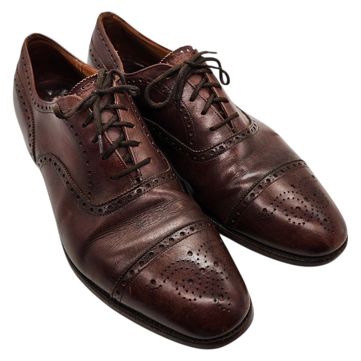 Church's Diplomat Brogue Dress Oxford Last 173 Cap Toe Leather