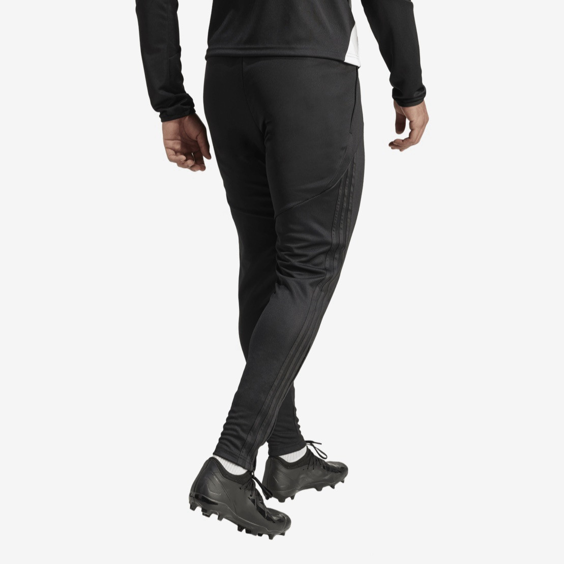 Adidas Tiro 24 Men's Soccer All Black Athletic Bottoms Jogger