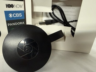 Google Chromecast (2nd Generation) HD Media Streamer - Black