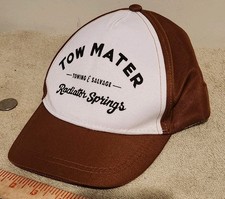 Disney Parks Cars Land Tow Mater Radiator Springs Kids Size Hat Cap Towing Pixar