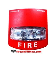 Simplex 49VO-WRF. Wall Strobe (Red)