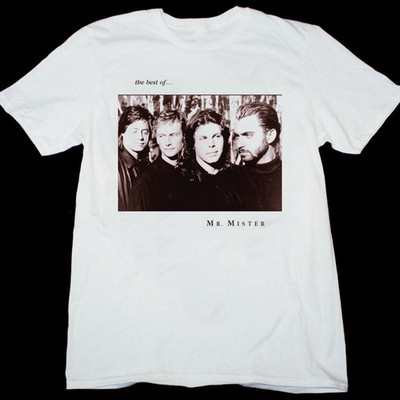 NEW The Best Of Mr. Mister Band Cotton White S-5XL T Shirt TT659