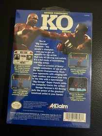 George Foreman's Ko Boxing Nintendo NES Precintado