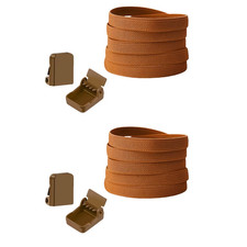 1/2/4 Removable without No Ties Elastic Laces Shoe Laces Press Lock Shoelaces Sn