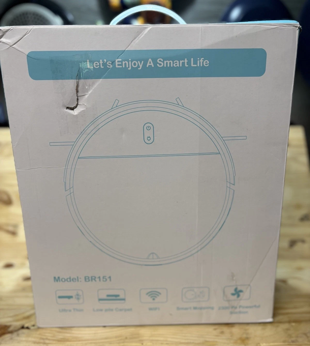 Robot Vacuum & Mop Combo (BR151)