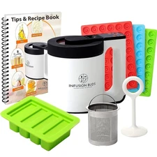 Roman Ventures Infusion Buds 2-In-1 Decarboxylator & Oil & Butter Maker Machi...