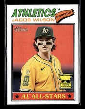 2026 Topps Heritage All Star Rookie Cup #17 Jacob Wilson I124