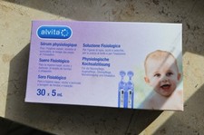 5 packt ALVITA physiologische Kochsalzlösung Ampullen, 150 ml PZN 10546071