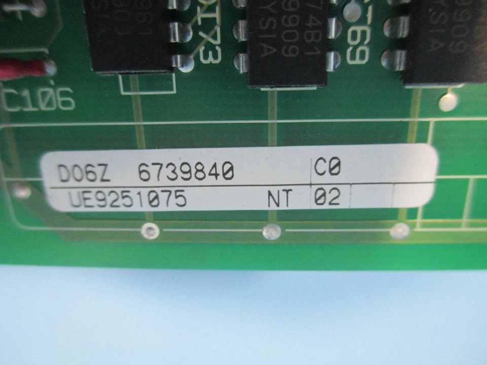 Merlin Gerin NEW CROZ 6740838 D06Z 6739840 PLC PC Board MG MGE EPE - Image 2 of 4