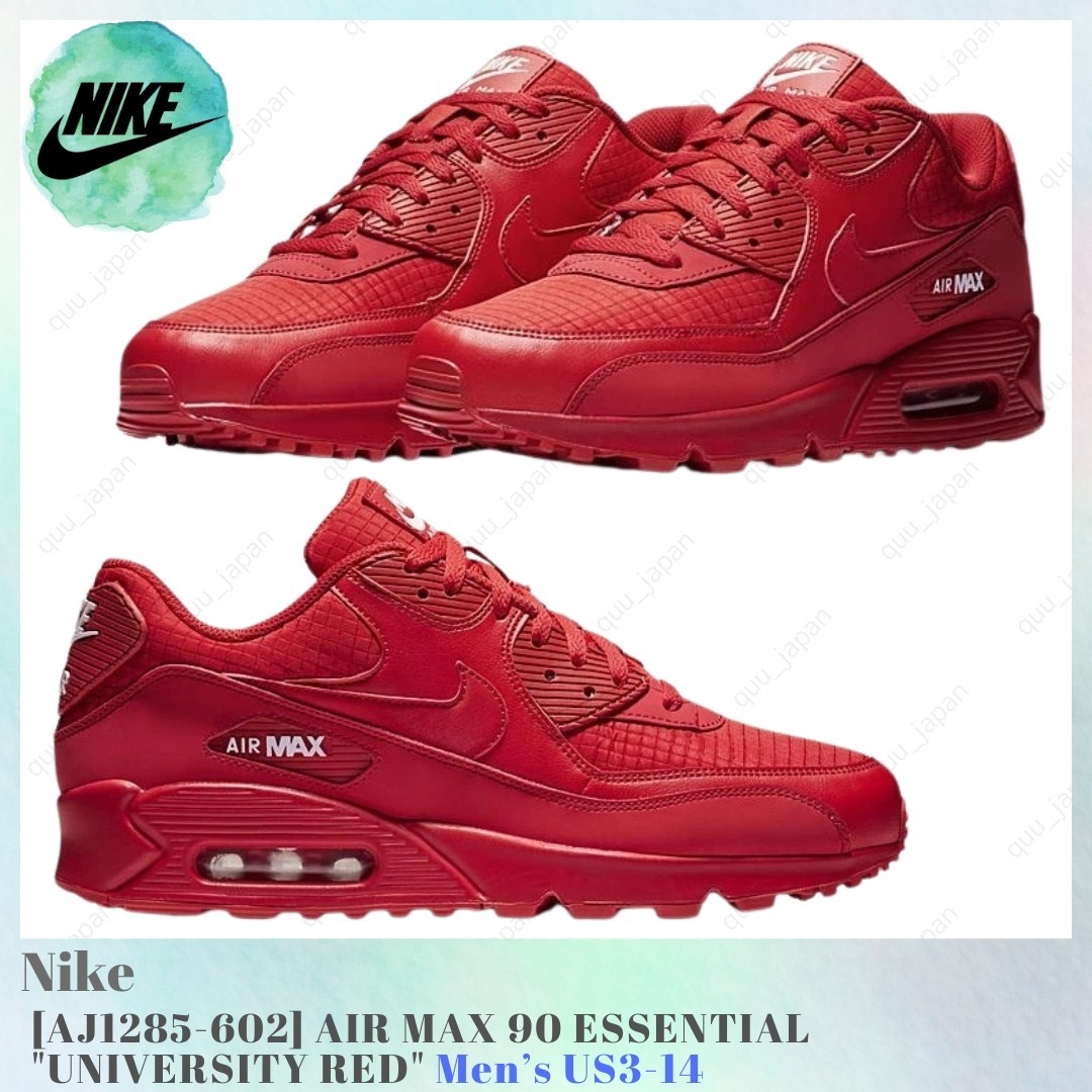 Size 9 - Nike Air Max 90 Essential University Red for sale online