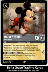 Mickey Mouse - Giant Mouse 199/204 Reign of Jafar Cold Foil