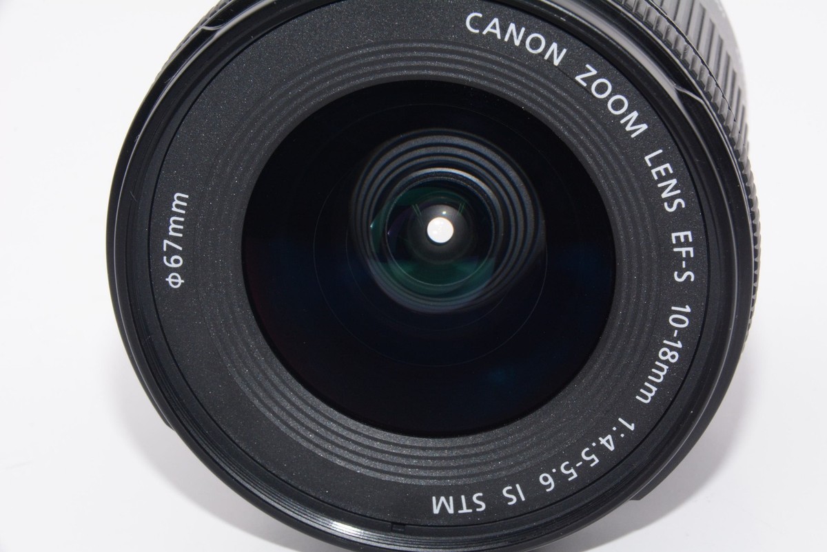 N.MINT] Canon EF-S 10-18mm f4.5-5.6 IS STM Lens From JAPAN