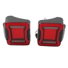 Fit For Wrangler JK Sport 2007-2018 2X Rear Red Tail lights