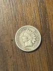 1861 Indian Cent F