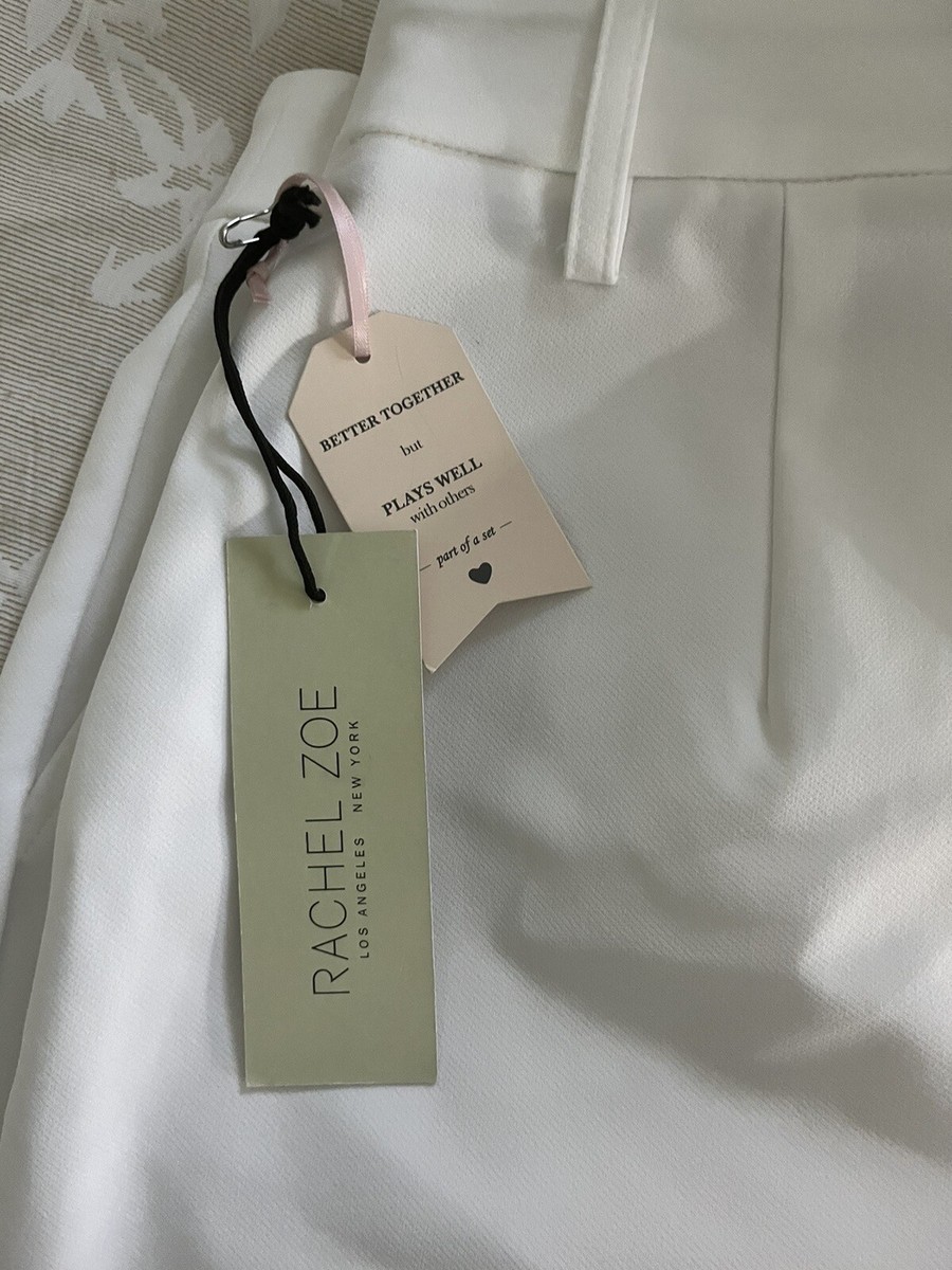 【新品】zoe short trip trousers 白 CATEGORY pants | ZOE