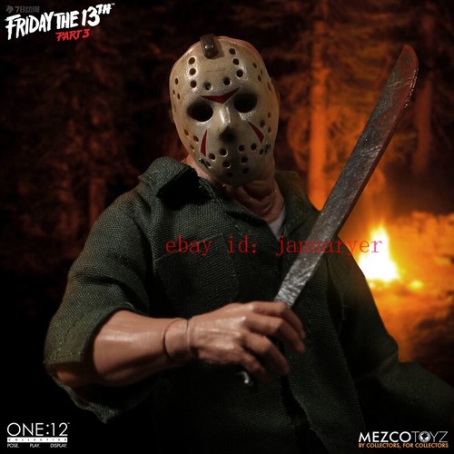 Perfect Mezco Toyz 1/12 Friday The 13 Jason Voorhees Action Figure New Toy - Picture 2 of 7