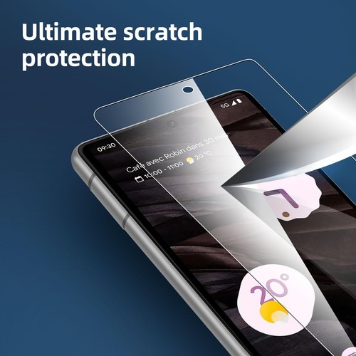 NEW'C Lot de 3 Verre Trempé pour Google Pixel 7a Film Protection écran - sans... - Photo 6 sur 8