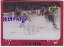 1997-98 UPPER DECK DIAMOND VISION SIGNATURE MOVES: TONY AMONTE #S19 BLACKHAWKS