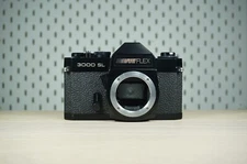 REVUEFLEX 3000 SL (CHINON CX), camera body, M42 mount, black, 3000SL #107580