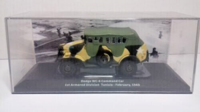 ALTAYA 1:43, DODGE WC 6 command car militaire 2nd armored division EUR