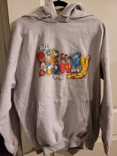 Walt Disney World Mickey, Adult Sz XL. Grey Sweater Pullover Hoodie.
