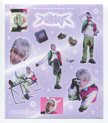 テミン ace ポストカード ② KEY SHINEE - KILLER 2nd Album Repackage POSTCARD OFFICIAL