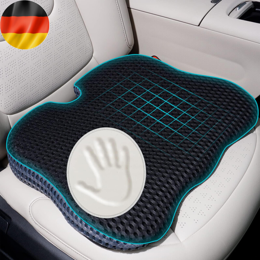 Premium Keilkissen Orthopädisches Sitzkissen für Bürostühle Autositze Pkw LKW