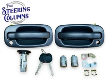 01-06 SILVERADO SIERRA IGNITION DOOR HANDLE & LOCK CYLINDER SET REPAIR KIT