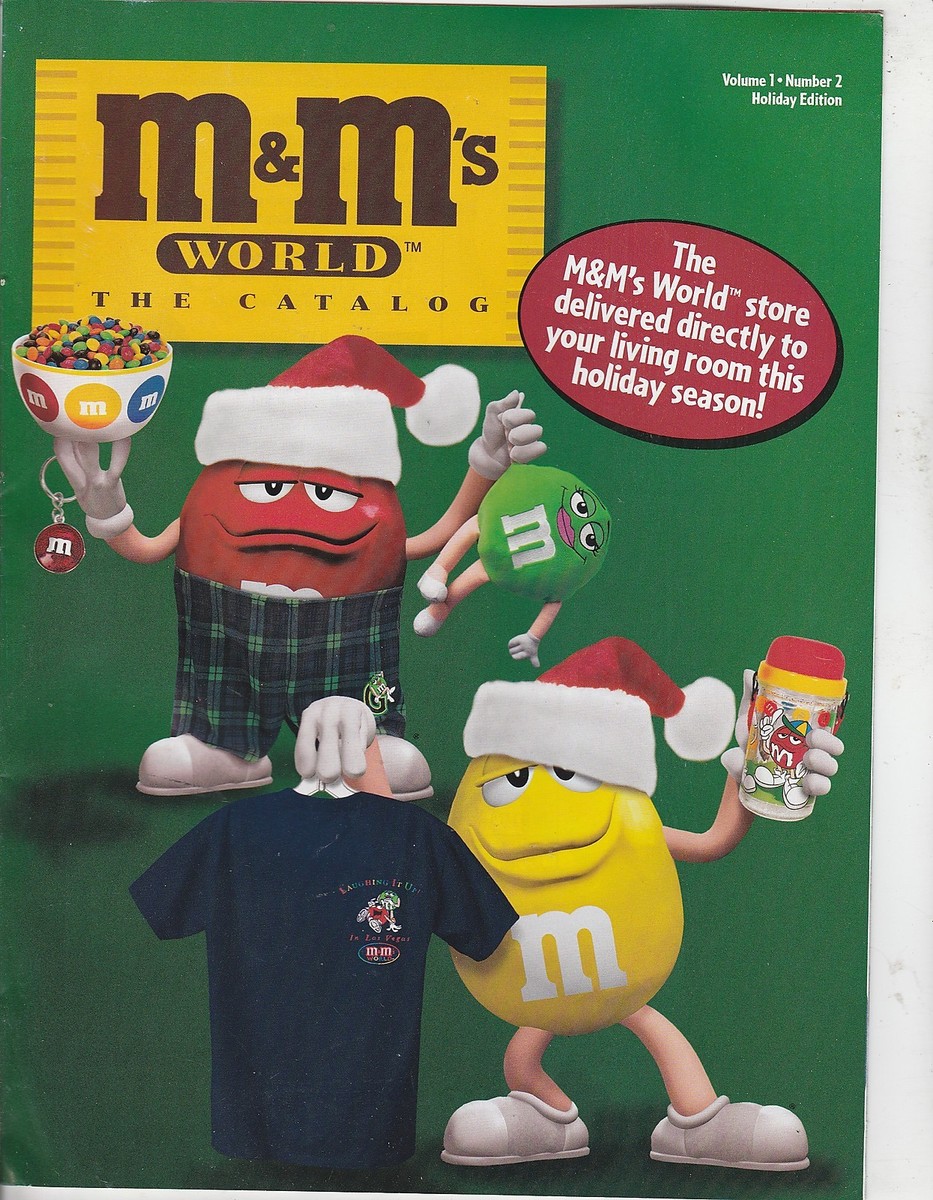MISC-3285 - 1990s M&M candy merchandise catalog | eBay