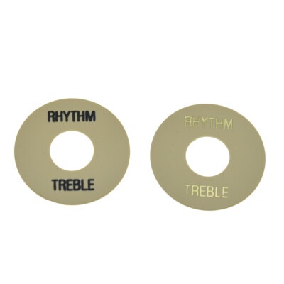 Creme Gold Creme Schwarz LP Gitarre Kippschalter Unterlegscheibe Platte Rhythmus Höhen Ring