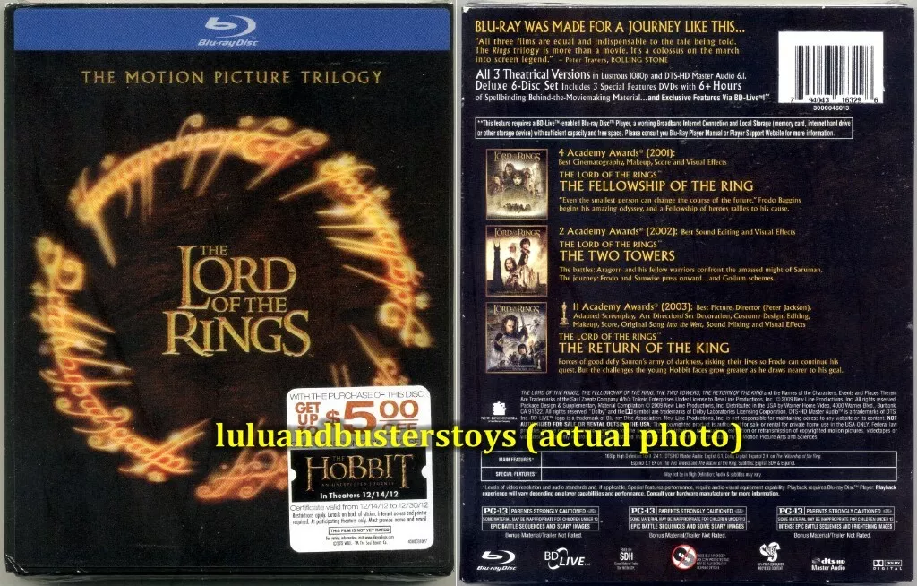 Lord Of the Rings, The Motion Picture Trilogy (2003) – Original