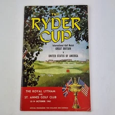 The Ryder Cup Great Britain V USA 1961 Royal Lytham And St Annes 