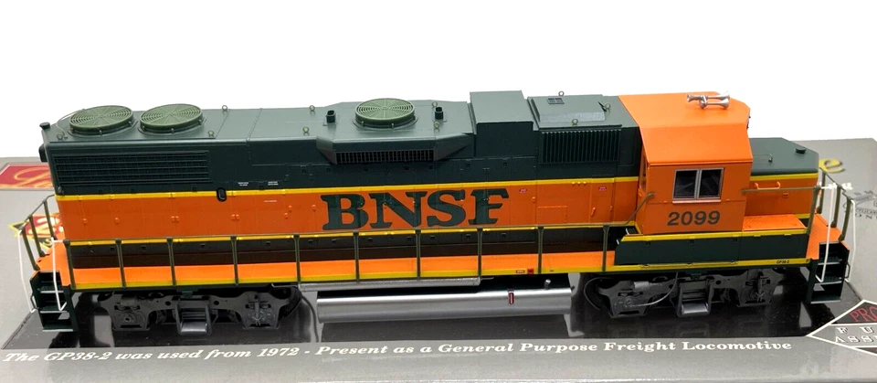 HO LIFE LIKE PROTO 2000 30757 LIMITED EDITION GP38-2 BNSF # 2099 DCC QUICK PLUG - Image 2 of 2
