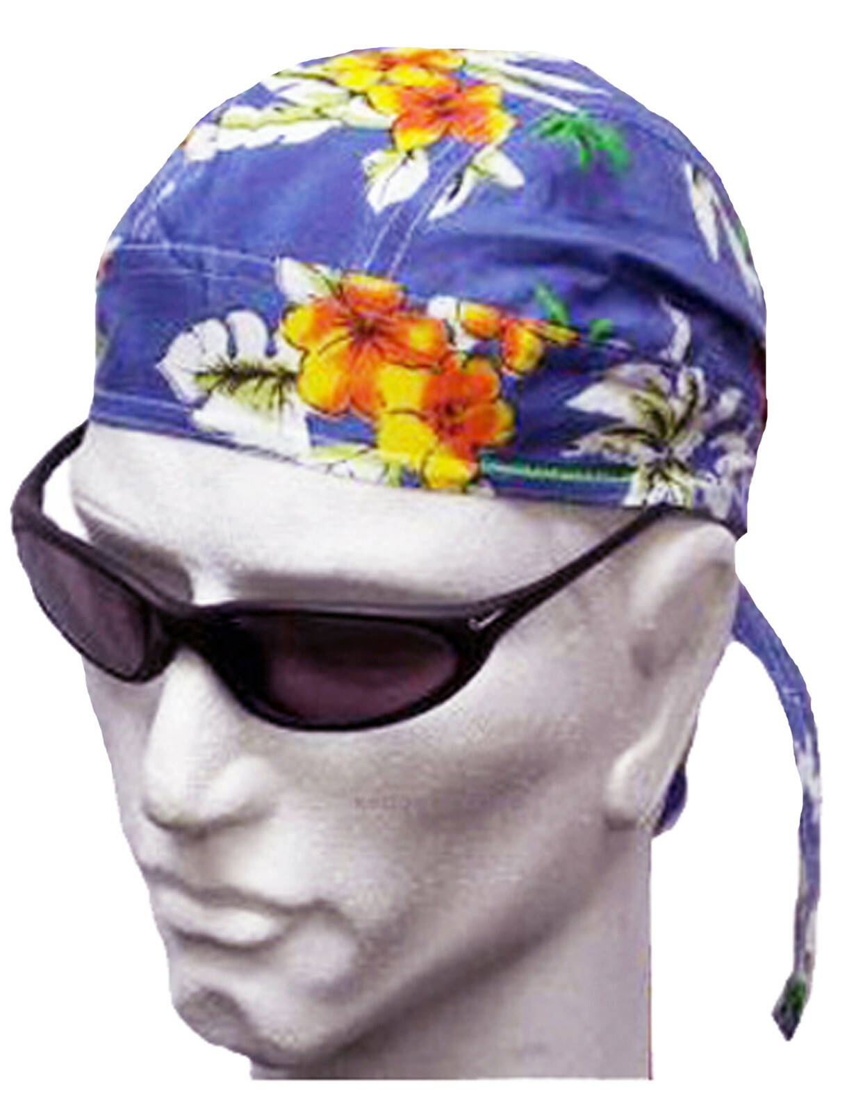Cotton Biker Skull Cap Motorcycle Bandana Headwrap Doo Rag Dorag Tropical Hawaii Ebay
