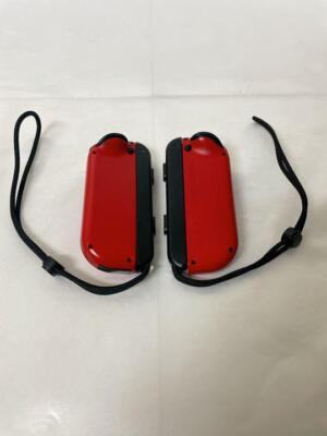 Nintendo Switch Joy-Con (L/R) - Mario Red Rare w/ Straps Joy Con