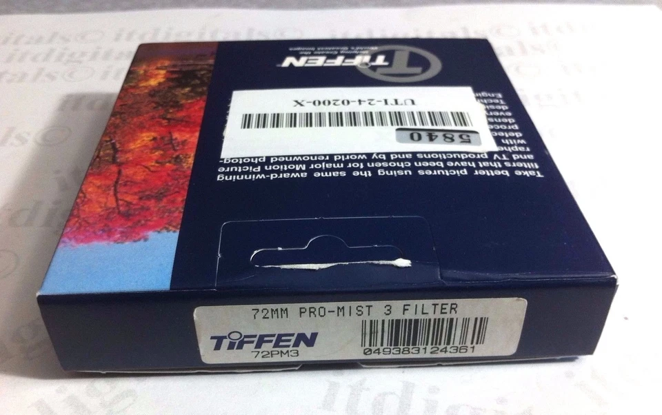 72mm TIFFEN 72PM3 Pro-Mist 3 Filter Lens Filter OEM Genuine USA 72 mm New - Image 2 of 4