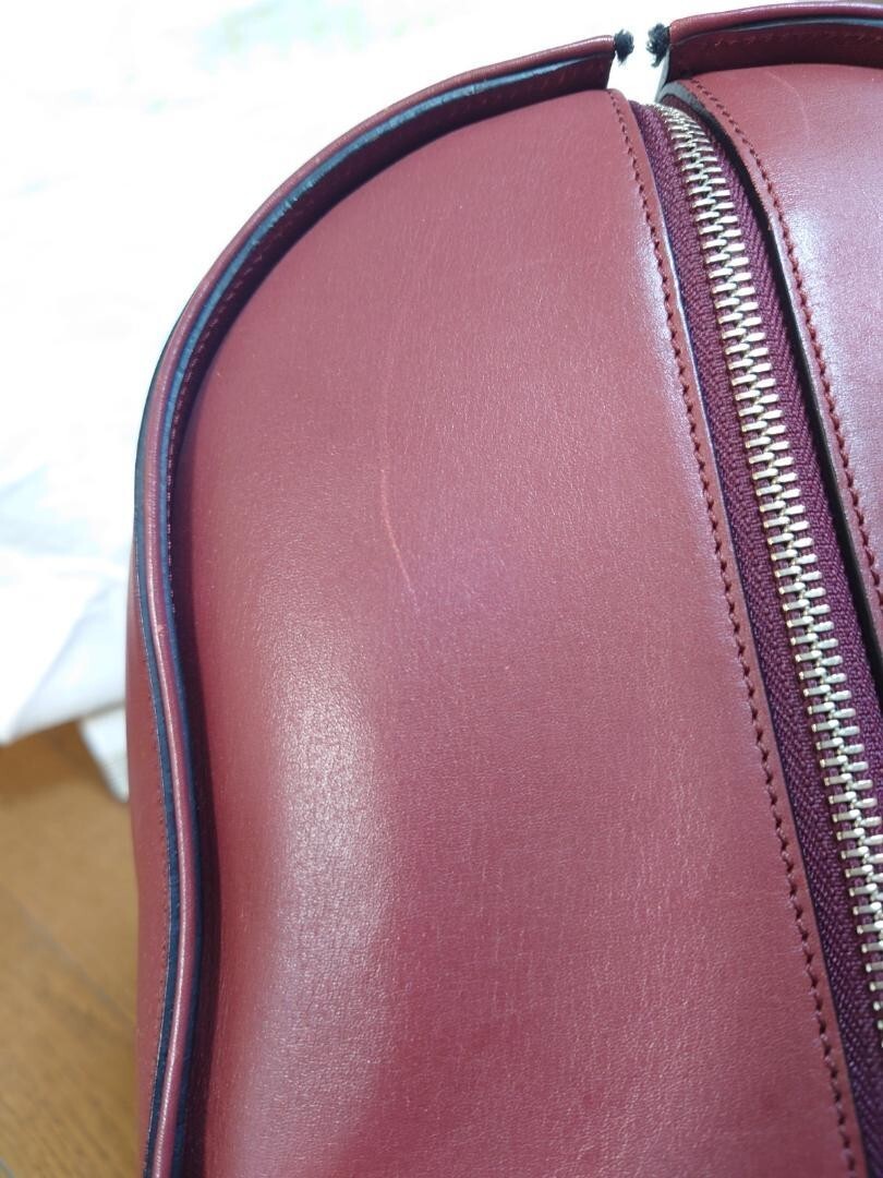 Chloe Paddington Aurora ボストン T25030506 Chloe Paddington Aurora Boston Bag - Red with Gold Hardware