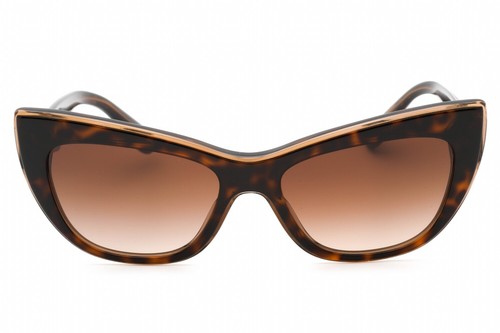 DOLCE & GABBANA DG4417 325613 Sonnenbrille Schildkrötengestell Farbverlauf braune Gläser 54 mm - Bild 2 von 4