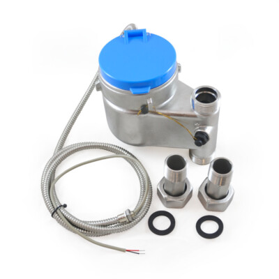 3/4 Inch Vertical Water Meter - Cubic Feet, NSF 61, NTEP, Remote Readable #W3